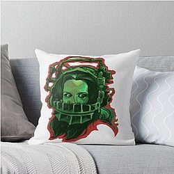 Amanda Young Bear Trap Throw Pillow