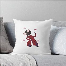 Amanda Young Pig Throw Pillow