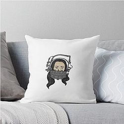 Amanda Young bear throw pillow