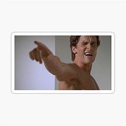 American Psycho Sticker