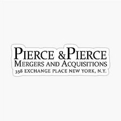 American Psycho - Pierce Pierce Sticker
