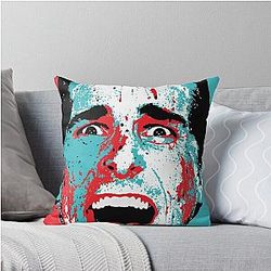 American Psycho Movie Throw Pillow