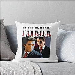 Patrick Bateman American Psycho Throw Pillow