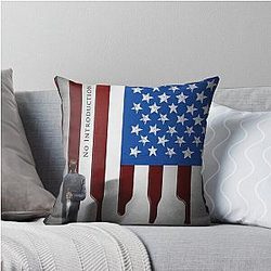American Psycho Movie Throw Pillow