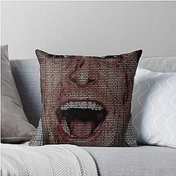 American Psycho (2000) Throw Pillow