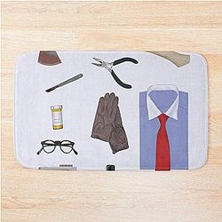 American Psycho 2000 Movie Bath Mat