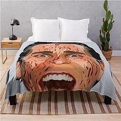 American Psycho 2000 Throw Blanket