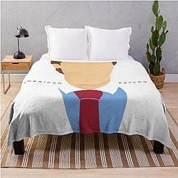 American Psycho Movie Throw Blanket