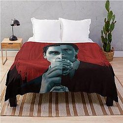 American Psycho (2000) Movie Throw Blanket