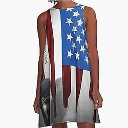 American Psycho Movie A-Line Dress