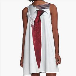 American Psycho A Line Dress