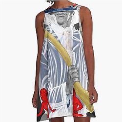 American Psycho Movie A-Line Dress