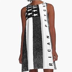 American Psycho (2000) A-Line Dress