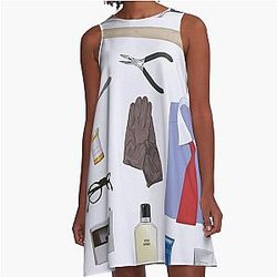 American Psycho (2000) A-Line Dress