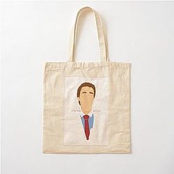 American Psycho Cotton Tote Bag