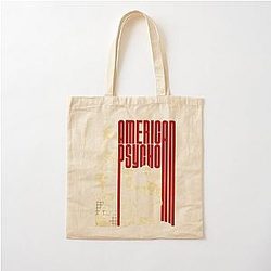 American Psycho Cotton Tote Bag