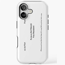 American Psycho Business Card iPhone Tough Case