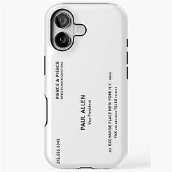 Paul Allen's Business Card - American Psycho iPhone Tough Case