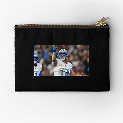 Amon Ra St Brown Merch Amon Ra St Brown Zipper Pouches