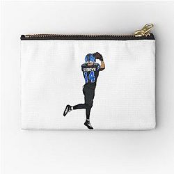 Amon-Ra St. Brown Zipper Pouch