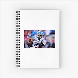 Amon Ra St Brown Merchandise For Fans Amon Ra St Brown Notebook