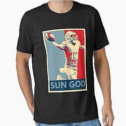 Amon Ra St. Brown Lions Sun God Campaign Poster Essential T-Shirt
