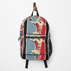Amon Ra St Brown Lions Sun God Campaign Poster Backpack