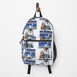 Amon Geb Ali Brown Bootleg Backpack