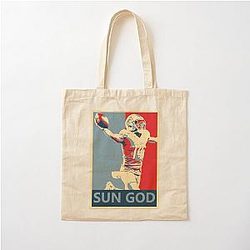 Amon Ra Stubborn Lions Sun God Campaign Cotton Tote Bag