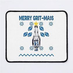 Amon-Ra St. Brown Merry Grit-Mas Mouse Pad