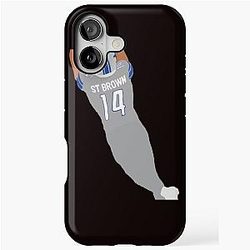 Detroit Lions Amon-Ra St. Brown iPhone Tough Case
