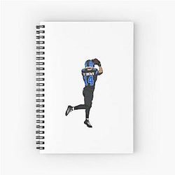 Amon-Ra St. Brown Spiral Notebook