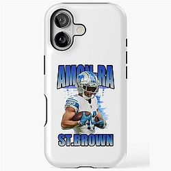 Amon Ra St. Brown Bootleg iPhone Tough Case