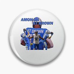 Amon Ra Brown Pin