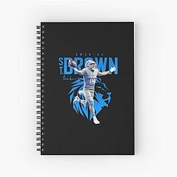 Amon Ra St Brown Detroit Lions Phone Case
Amon Ra St Brown Spiral Notebook