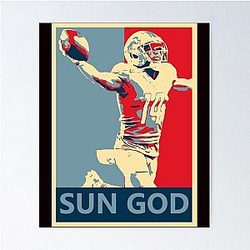 Amon-Ra St. Brown Lions Sun God Campaign