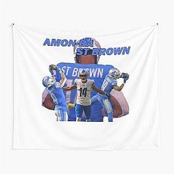 Amon Ra Brown Tapestry