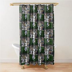 Amon Ra Bruce Brown Celebration Vintage Shower Curtain