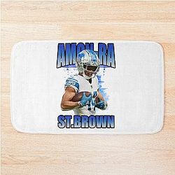 Amon Ra St Brown Bootleg Bath Mat