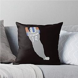 Detroit Lions Amon-Ra St. Brown Throw Pillow