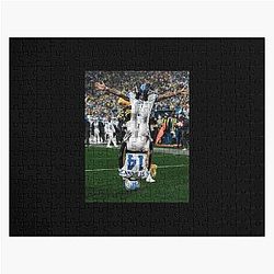 Amon Ra St. Brown Celebration Jigsaw Puzzle