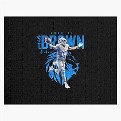 Amon Ra St Brown Detroit Lions Phone Case Amon Ra St Brown Jigsaw Puzzle