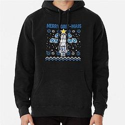Amon Ra St. Brown Merry Muscle Mas Pullover Hoodie