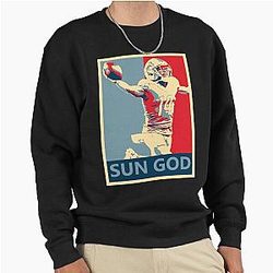 Amon-Ra St. Brown Lions Sun God Campaign Sweatshirt
