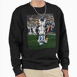 Amon Ra Brown Vintage Pullover Sweatshirt