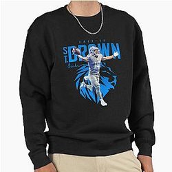 Amon Ra St. Brown Detroit Lions Phone CaseAmon St. Brown Pullover Sweatshirt