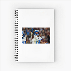 Amon Ra St Brown Merch Amon Ra St Brown Notebook