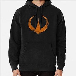 Andor Logo Orange Pullover Hoodie