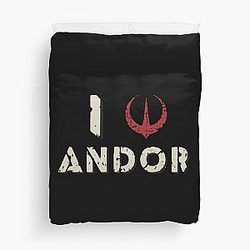 I Love Andor Duvet Cover 

(I fixed that correction you made in comments)

I Love Andor Duvet Cover