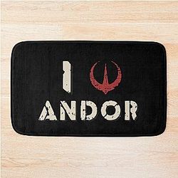 I Love Andor Bath Mat
